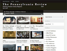 Tablet Screenshot of pennreview.com